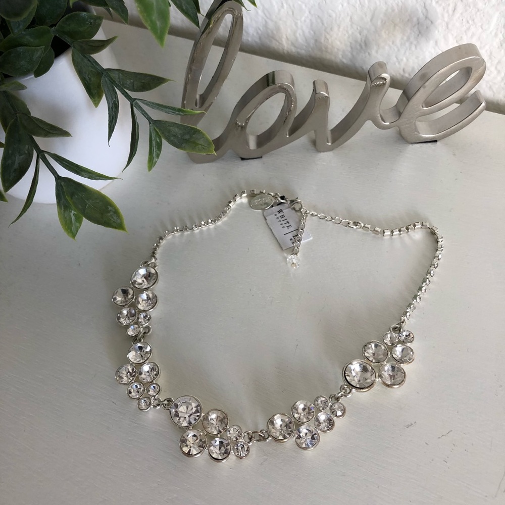 NWT WHBM Rhinestone Necklace - Picture 4 of 4
